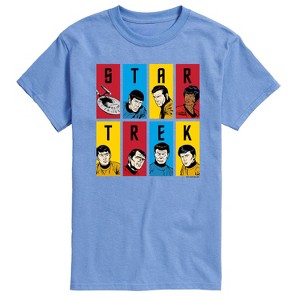 Men's - Star Trek - Retro Original Series Crew Short Sleeve Graphic T-Shirt - 1 of 4