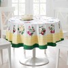 Elrene Villeroy & Boch - Fruit & Garden Cotton Fabric Tablecloth - 3 of 4