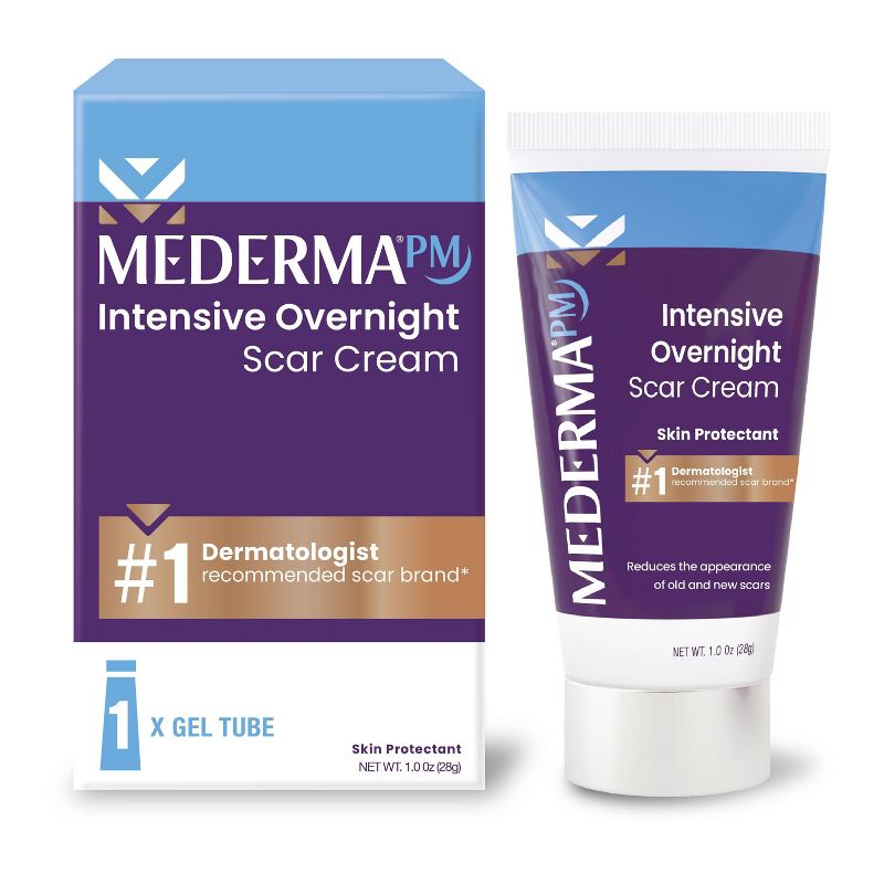 Mederma PM Overnight Scar Cream - 1oz, 1 of 7