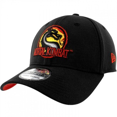Adult Mortal Kombat Classic Logo New Era 39Thirty Fitted Hat