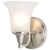 Nuvo Lighting Surrey 1 - Light Vanity in  Brushed Nickel - 2 of 4