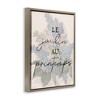 Stupell Industries Garden In Spring French Floating Frame Canvas Art - 2 of 4