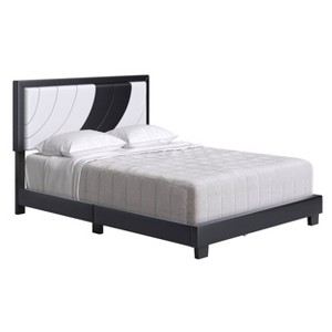 Becca Two Tone Upholstered Platform Bed - Eco Dream - 1 of 4