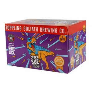 Toppling Goliath Cyber Sue IPA - 6pk/12 fl oz Cans - 1 of 2