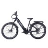 GOTRAX Adult MX1 Mid Drive 27.5" Step Through Electric Hybrid Bike - Black - 2 of 4