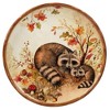 Set of 4 Pine Forest Square Canape Plates - Certified International - image 2 of 4