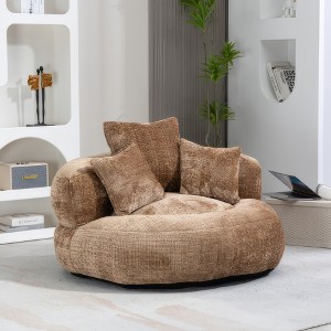 Airsurfer High-Back Bean Bag Lounger Chair with 3 Pillows – Lazy Sofa for Adults & Kids, Indoor/Outdoor Gaming Couch for Bedroom or Office - 1 of 4