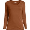 Lands' End Women's Long Sleeve Lightweight Jersey Scoop Neck T-Shirt - 3 of 3