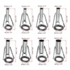 Unique Bargains Stainless Steel Ring Guide Fishing Rod Tip Repair Kits 8 Pcs - 2 of 4