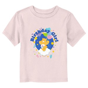 Care Bears Birthday Bear Girl Balloons T-Shirt - 1 of 3