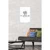 Trends International The White Lotus - Black and White Logo Unframed Wall Poster Prints - 2 of 4