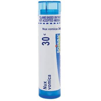 Boiron Nux Vomica 30C Homeopathic Single Medicine For Digestive  -  80 Pellet