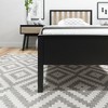 Plank+Beam Scandinavian Twin Bed Frame with Headboard, Solid Wood Platform Bed for Adults - 4 of 4