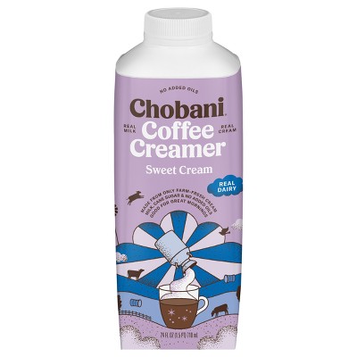 Chobani Sweet Cream Coffee Creamer - 24 fl oz
