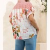 Women's Tiered Ruffle Sleeve Blouse - Oddi - 2 of 2