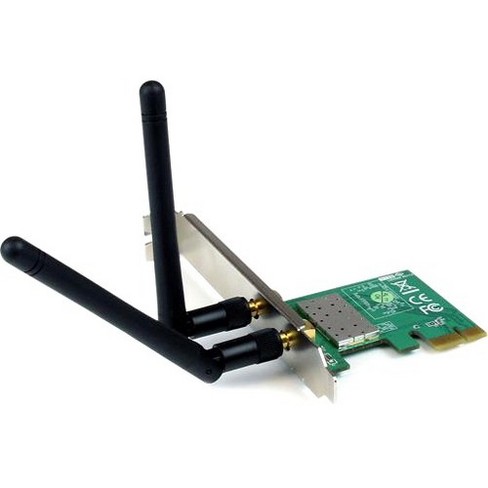 Startech Com Pci Express Wireless N Adapter 300 Mbps Pcie 802 11 B G N Network Adapter Card 2t2r 2 2 Dbi Target