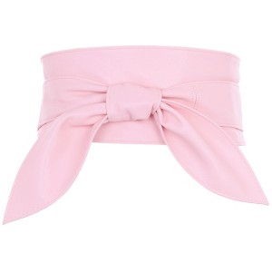 Allegra K Womens Wrap Around Obi Belts Wide Waist Band Belt for Dresses - 1 of 4