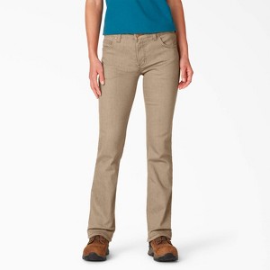 Dickies Women's Perfect Shape Bootcut Jeans - 1 of 3