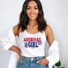 Simply Sage Market S.W.Smiley American Girl Patriotic Racerback Tank - 4 of 4