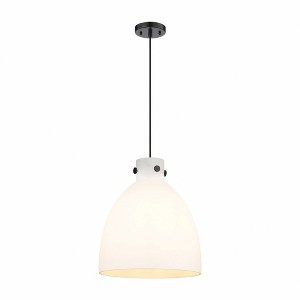 Newton Bell - 1 Light Pendant In Industrial Style-16 Inches Tall and 14 Inches Wide - 1 of 1