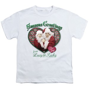 Boys' I Love Lucy Seasons Greetings T-Shirt - 1 of 4