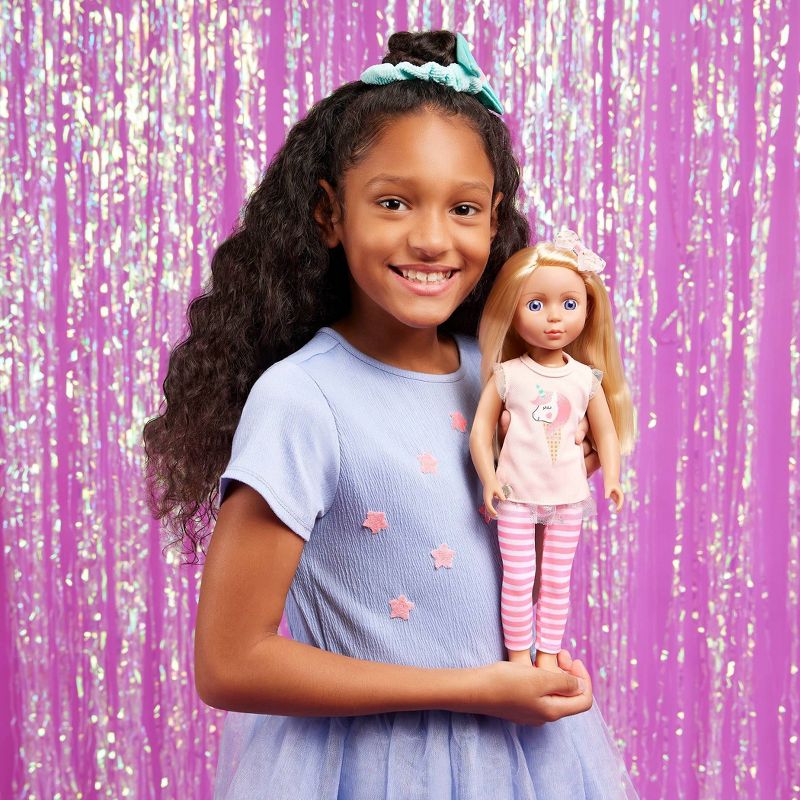 Glitter Girls 14&#34; Poseable Fashion Doll&#160;- Lacy, 3 of 8