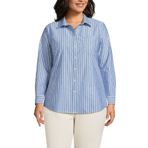 Lands' End Women's Oxford Shirt - 1 of 4