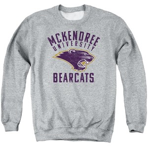 McKendree University Official Bearcats Logo Adult Crewneck Sweatshirt - 1 of 4