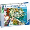 Ravensburger Romance in Cinque Terre Jigsaw Puzzle - 1500pc - 2 of 3