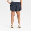 Women's 2.5" Woven High-Rise Flutter Shorts - All In Motion™ - 2 of 4