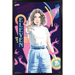 Trends International Netflix Stranger Things: Season 3 - Eleven Framed Wall Poster Prints - 1 of 4