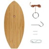 Pacific Shore Games Wooden Hook and Ring Game - Outdoor Games for Adults and Family, Ultimate Ring Toss Game - 3 of 4