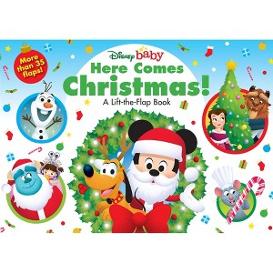 Disney Baby Here Comes Christmas! - by  Disney Books (Board Book) - 1 of 1
