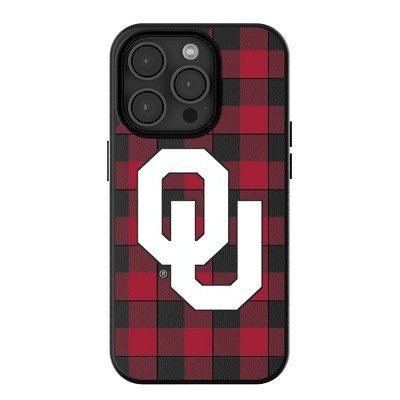 Keyscaper NCAA Plaid MagSafe Compatible Cell Phone Case for iPhone 16