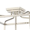 Crystorama Lighting Sylvan 4 - Light Flush Mount in  Polished Nickel - 3 of 4