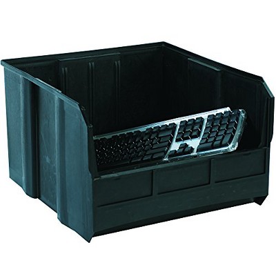 Quantum Storage Systems Bin, Stacking Or Hanging, Conductive, 16-1/2"W X 18"D X 11"H