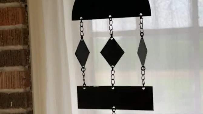 Geometric Metal Hanging Wall Décor - Foreside Home & Garden, 2 of 10, play video