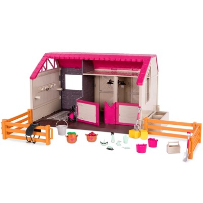 american girl doll horse stable