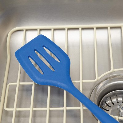 Almond Beige Coated Steel Sink Protector with Open Center