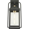 Progress Lighting Walcott 1-Light Outdoor Wall Lantern in Antique Bronze with Clear Glass Panels - 3 of 3