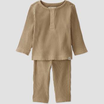 Little Planet by Carter’s Baby 2pc Ribbed Top and Bottom Set - Yellow