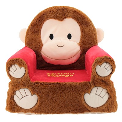 life size curious george stuffed animal