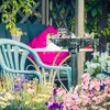Outsunny Antique Bird Bath with Pedestal, Vintage Decorative Birdbath, Bird Feeder Bowl - 2 of 4