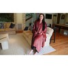 Women Cozy Wearable Fleece Blanket Wrap Shawl Cape With Large Front Pockets, Warm Soft Fuzzy Snuggly Blanket Gift for Woman Wife - Catalonia - 3 of 4