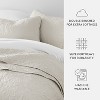 Stripes Floral and Diamonds Quilted Coverlet Set With Shams - Becky Cameron - 4 of 4