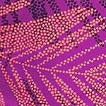 violet rose stipple palm