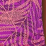 violet rose stipple palm