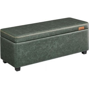 VASAGLE EKHO Collection - Storage Ottoman Bench Entryway Bedroom Bench 25 Gallons Safety Hinges Loads 660 lb - 1 of 4