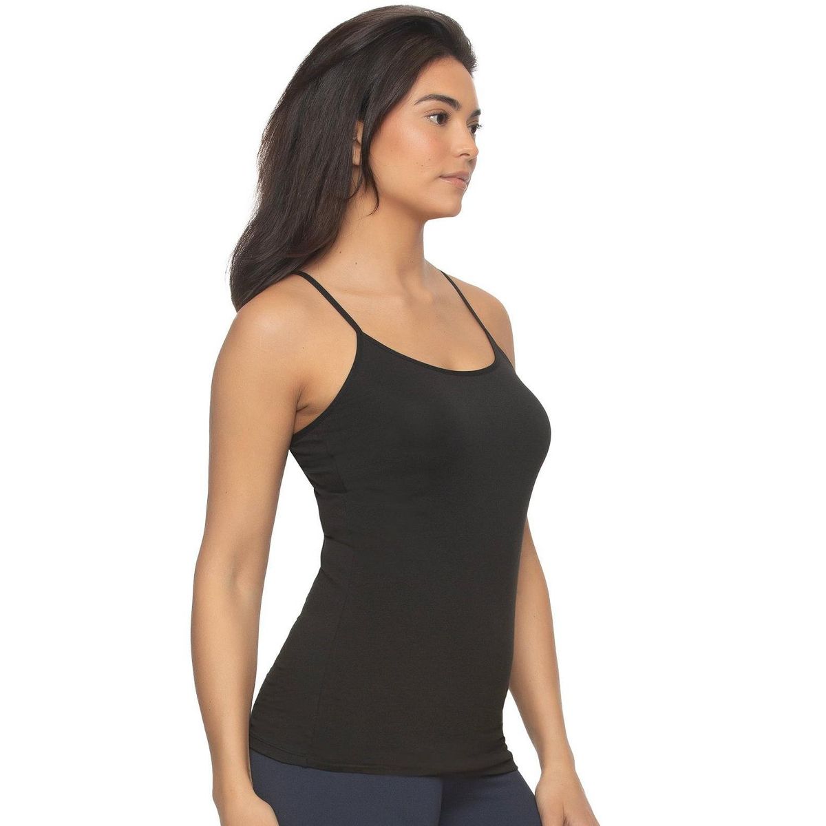 Women's Cotton Modal Stretch Camisole 3-Pack - Soft, Comfortable, Lightweight, Layering - Felina - thumbnail 3