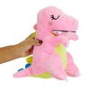 Small Pink Plush Dinosaur Stuffed Animal Toy for Gifts, 10 In Dinosaur Stuffed Animal - 3 of 4